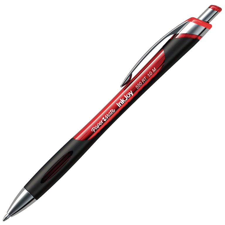 Bolígrafo Paper Mate Ink Joy 550 RT rojo