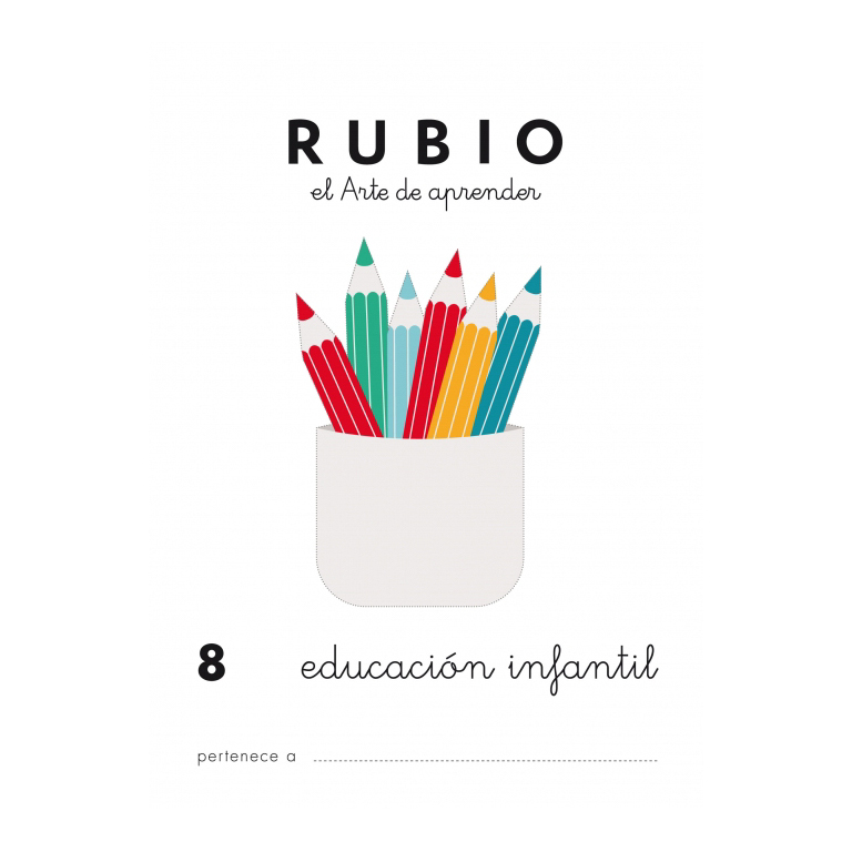 CUADERNO RUBIO EDUCACIÓN INFANTIL 8 A5