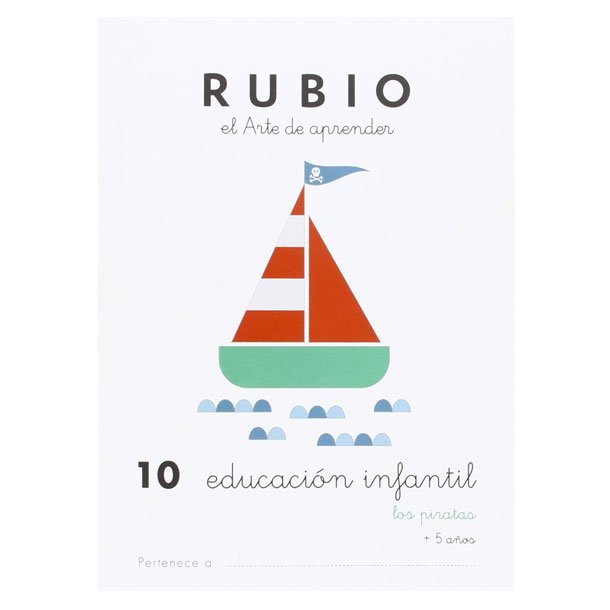 CUADERNO RUBIO EDUCACIÓN INFANTIL 10 A5